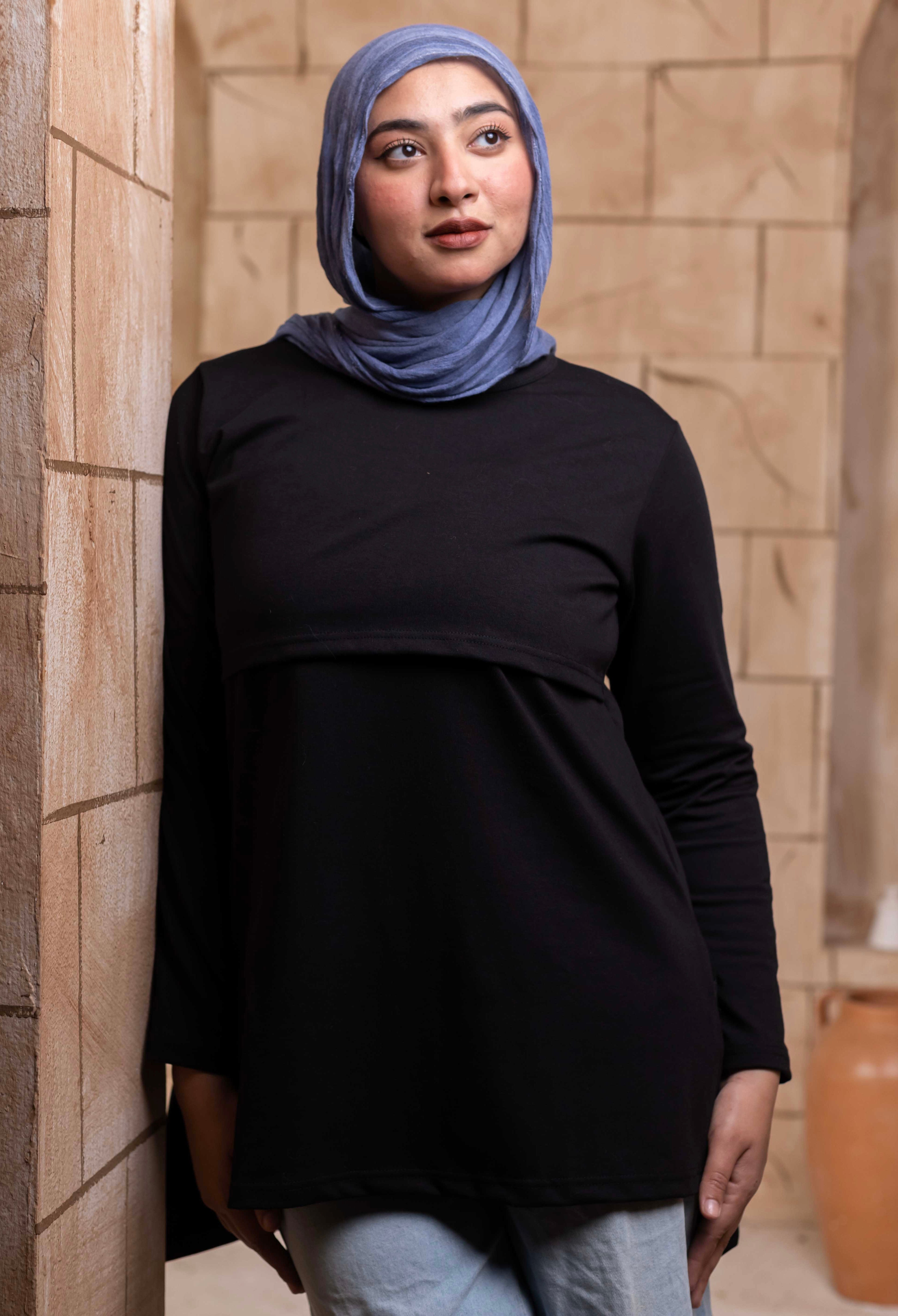 تيشيرت رضاعة أوفر سايز