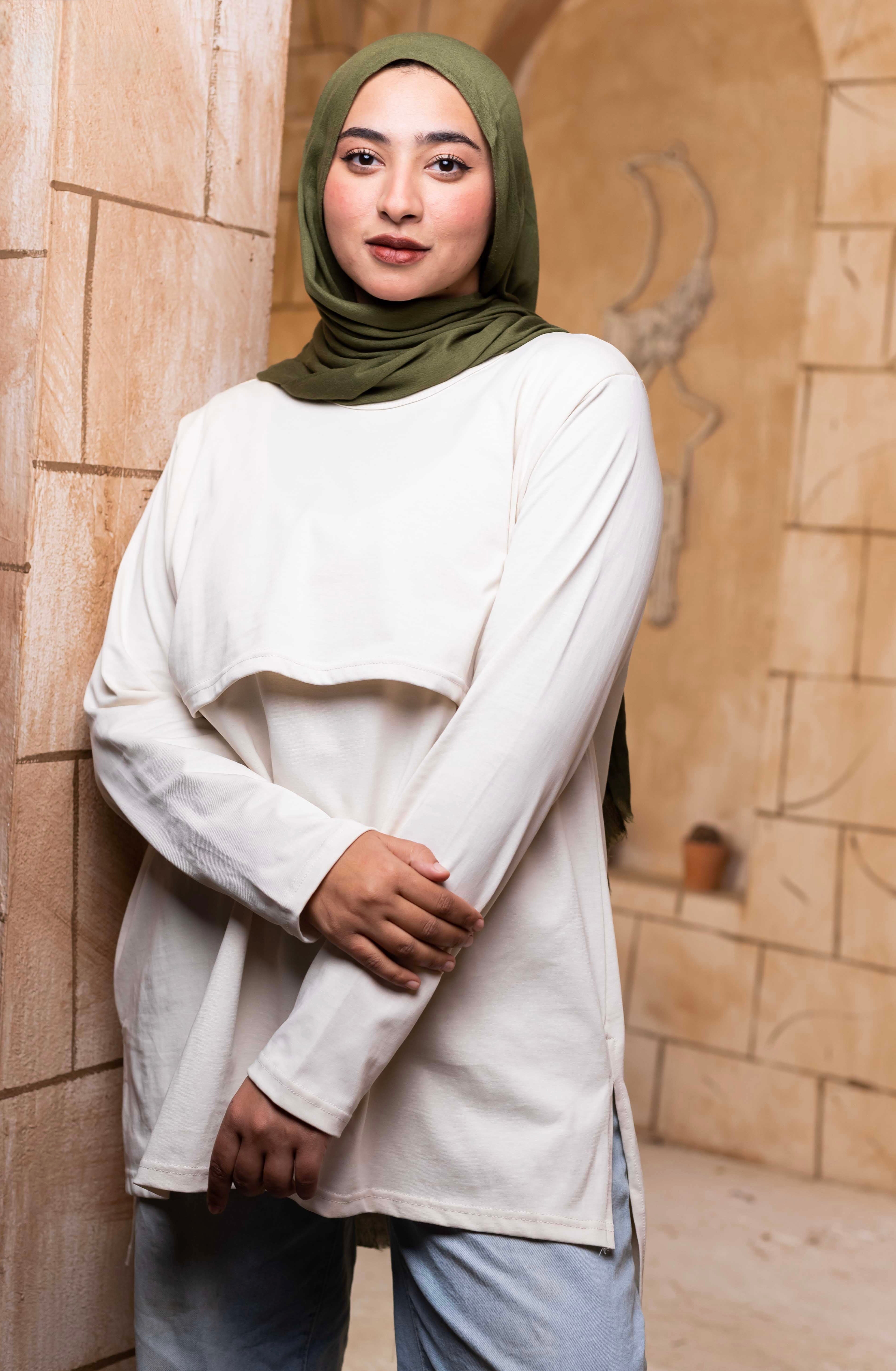 تيشيرت رضاعة أوفر سايز