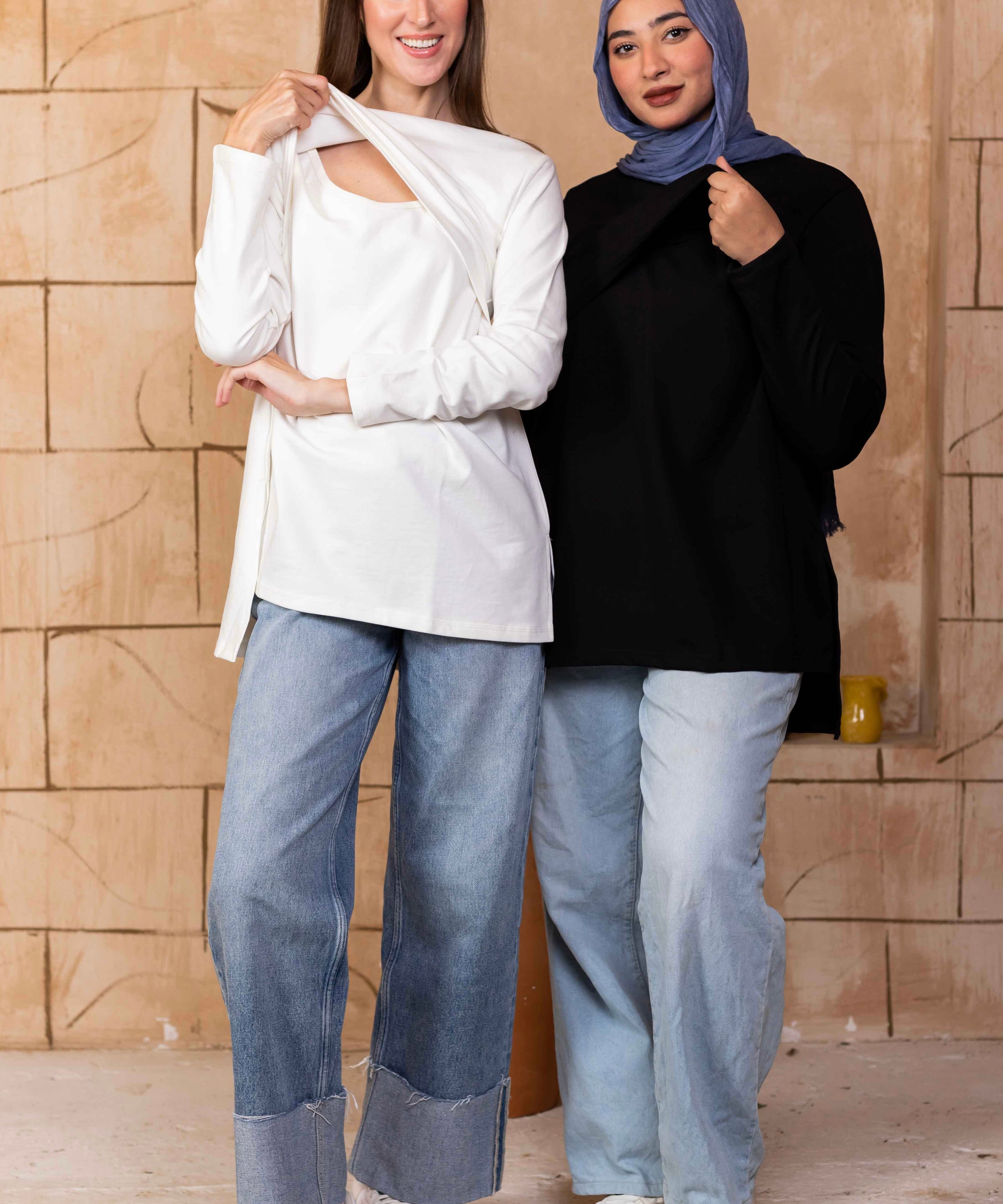تيشيرت رضاعة أوفر سايز